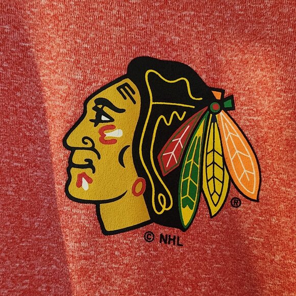 Chicago Blackhawks NHL Quarter Zip Pullover Mens 2XL - Picture 3 of 7